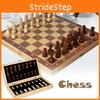Handcrafted Wooden Chess Set With High-quality Folding Chessboard For Enthusiasts