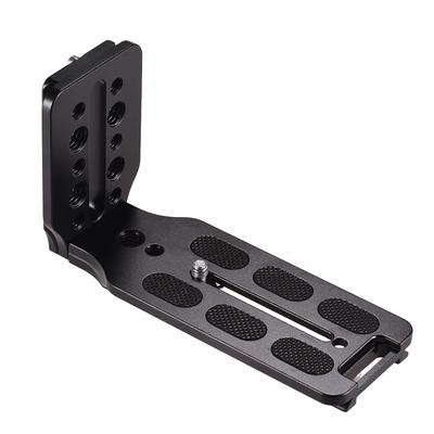 L Shape QR Quick Release Plate Vertical Shooting Bracket Aluminum Alloy with 1 4 Inch Screw for Canon Nikon Sony DSLR