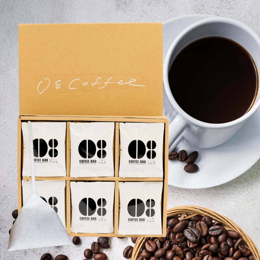 

08COFFEE Кофе в пакетиках Кофе в пакетиках Кофейные подарки (30 штук)