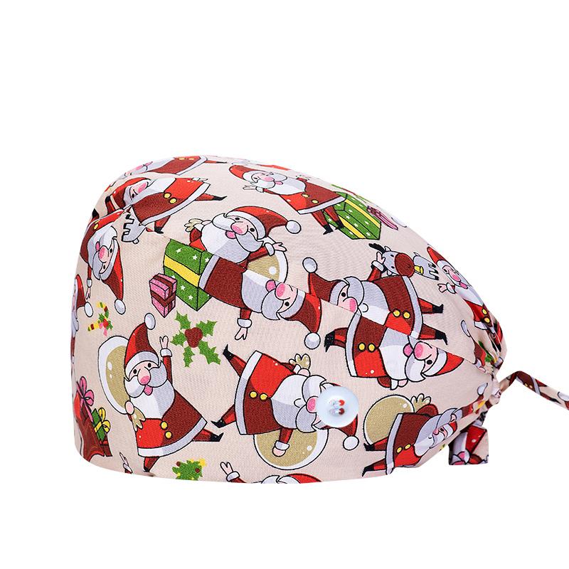 200 Kinds Adjustable Medical America National Pattern Cartoon Pet Hospital Heart Surgical Doctor Cap Surgeon Hat