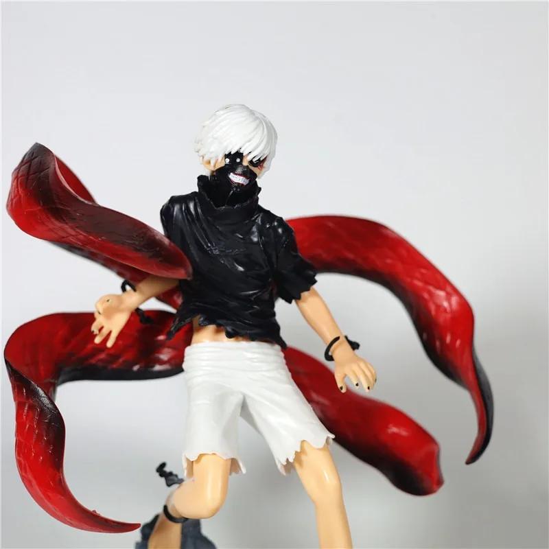 Anime Tokyo Ghoul Figur Kaneki ken Actionfiguren Awakening Ver Schreibtischdekorationen PVC-Modell Japanische Puppen Hobbys Spielzeug Geschenke