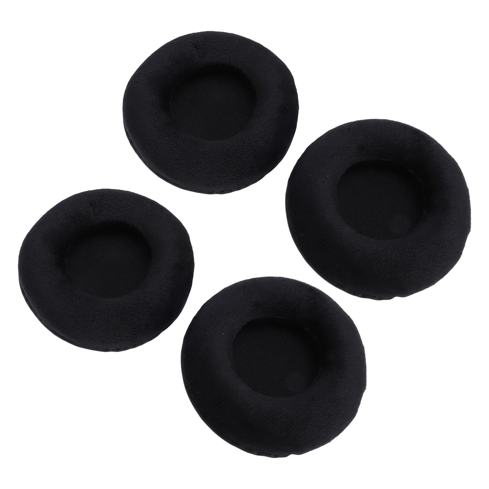 

4 шт. Амбушюры для наушников 95 мм Вельветовые Губчатые Амбушюры для Наушников Замена для MDR DS7000 RF6000 MDR чёрный