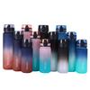 Reusable Water Bottles with Handle Travel Water Cup Large Capacity Dazzling Color Water Bottle for Fitness Gym Outdoor Sports