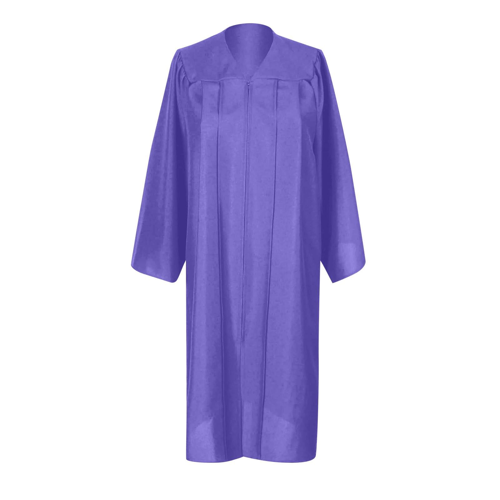 

Унисекс хоровые халаты для церковного крещения, костюм конфирмации, выпускное платье, пастор и судья, халат 39 фиолетовый