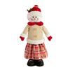 Extendable Legs Christmas Snowman Ornament Space-Saving Retractable Standing Doll  Home Decor