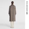 ELLASSAY Women's 100% Cashmere Belted Long Coat