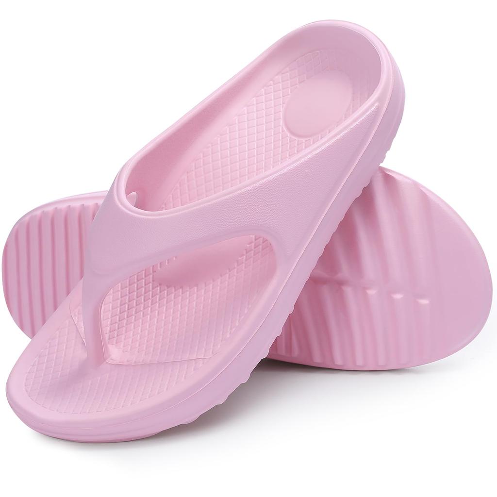 Fashion Shevalues Summer Orthopedic Sandals For Women Fashion Soft Beach Flip Flops With Arch Support Men Non-slip Bath Shower Slippers