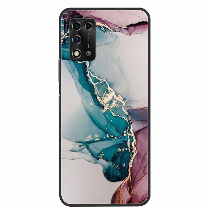 For ZTE Libero 5G III Case Silicone Soft TPU Marble Funda Cases For ZTE Libero 5G III A202ZT Cover Painted Coque Libero5G III