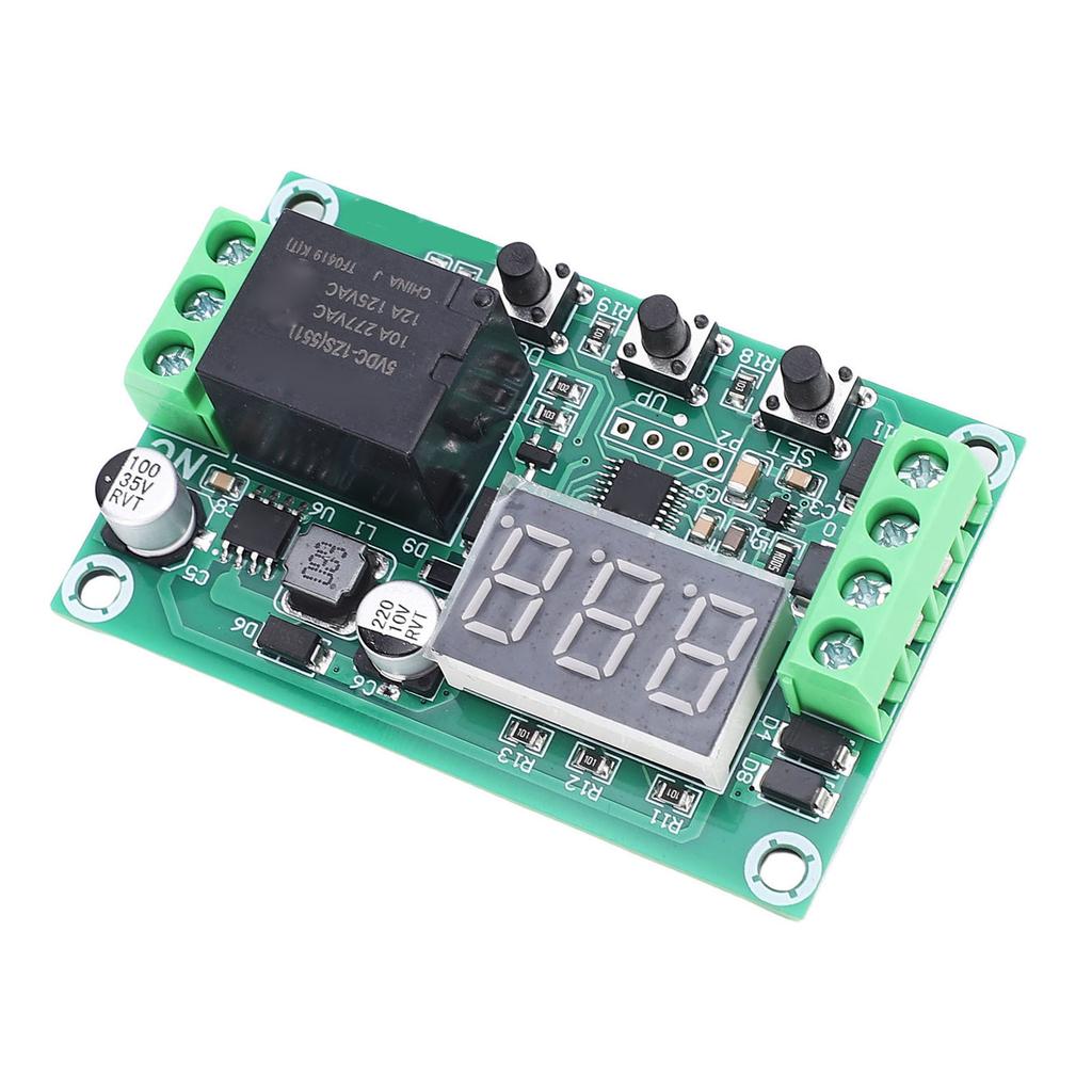 Stromsensor Modul Detektor 0 10A Echtzeit Digitalanzeige Genaues DC Stromerkennungsmodul Relais