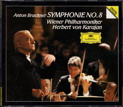CD A. BRUCKNER - SYMPHONIE NR 8 C MOLL 4276112 Deutsche Grammo 1989 Germany Classical Used