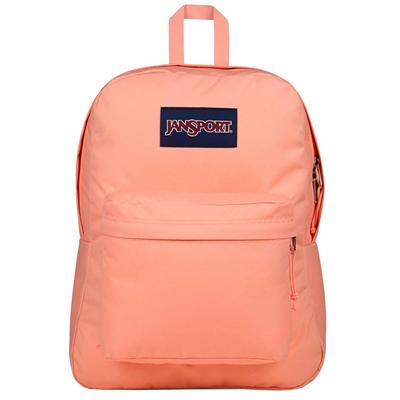 JanSport Superbreak Backpack, Womens Orange Backpack