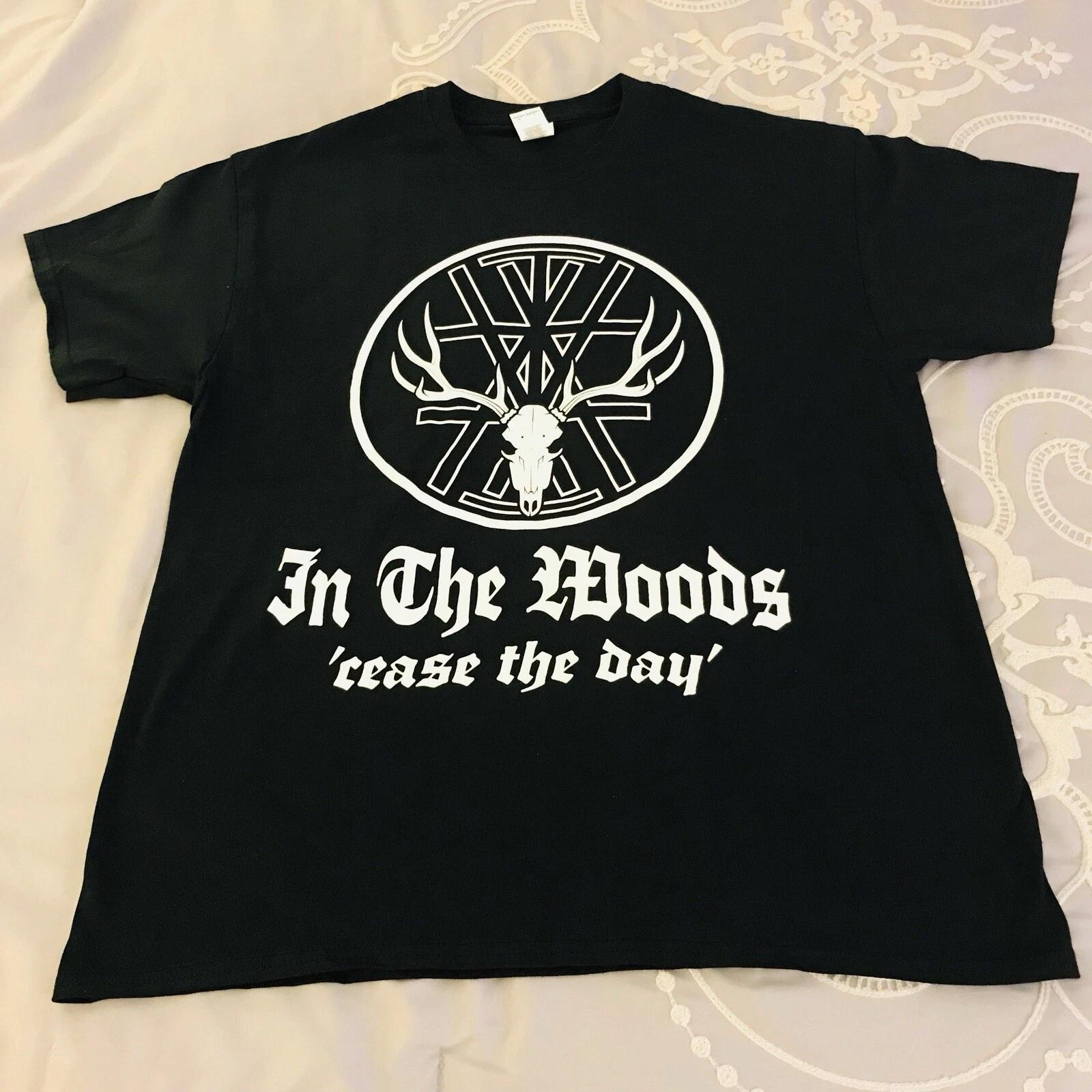 IN THE WOODS Cease Shirt XL,Azarath,The Chasm, Inquisition, Urgehal, Ensiferum 2XL