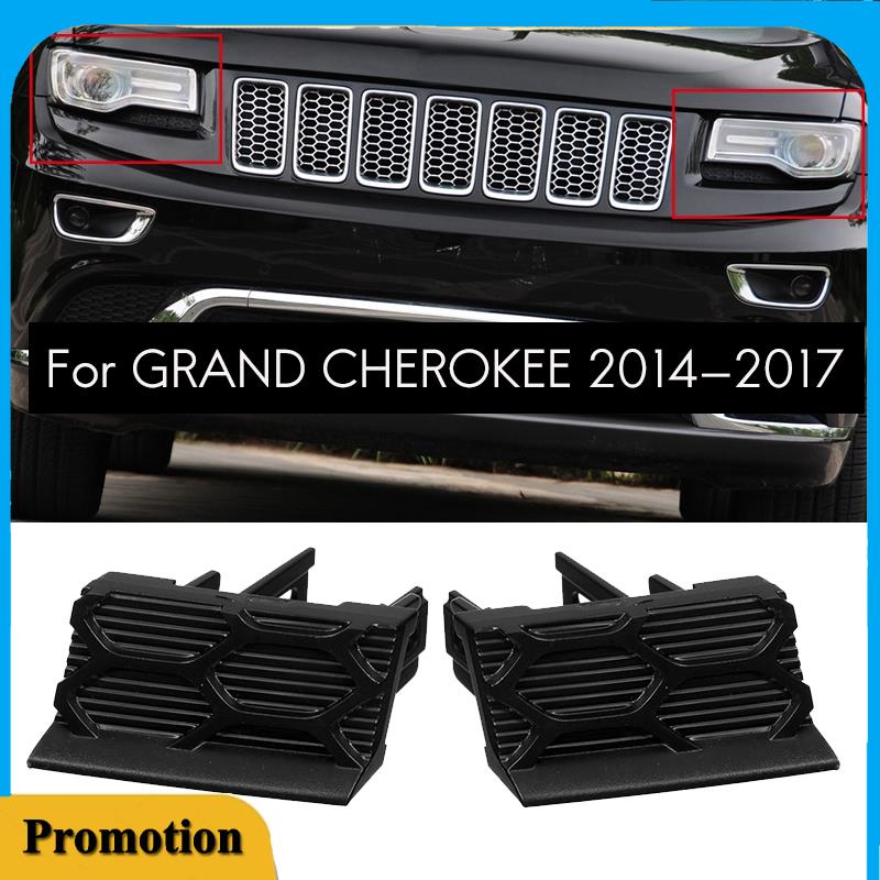 Tragbar Für 2014-2017 JEEP GRAND CHEROKEE Scheinwerfer-Waschanlagendüse Blende / Abdeckung Seite 68223016AA