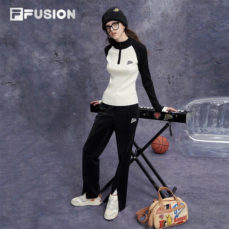 FILA FUSION Women s Knit Straight Leg Casual Pants M