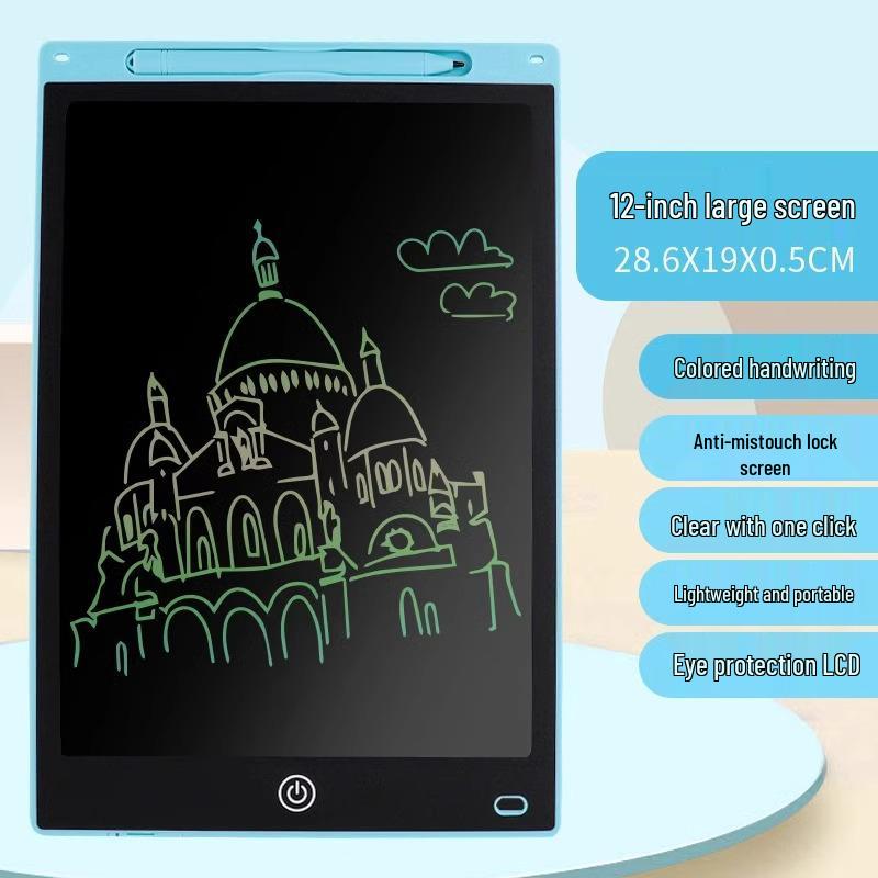 Children's LCD Erasable Drawing & Writing Board - Electronic Graffiti & Educational Toy