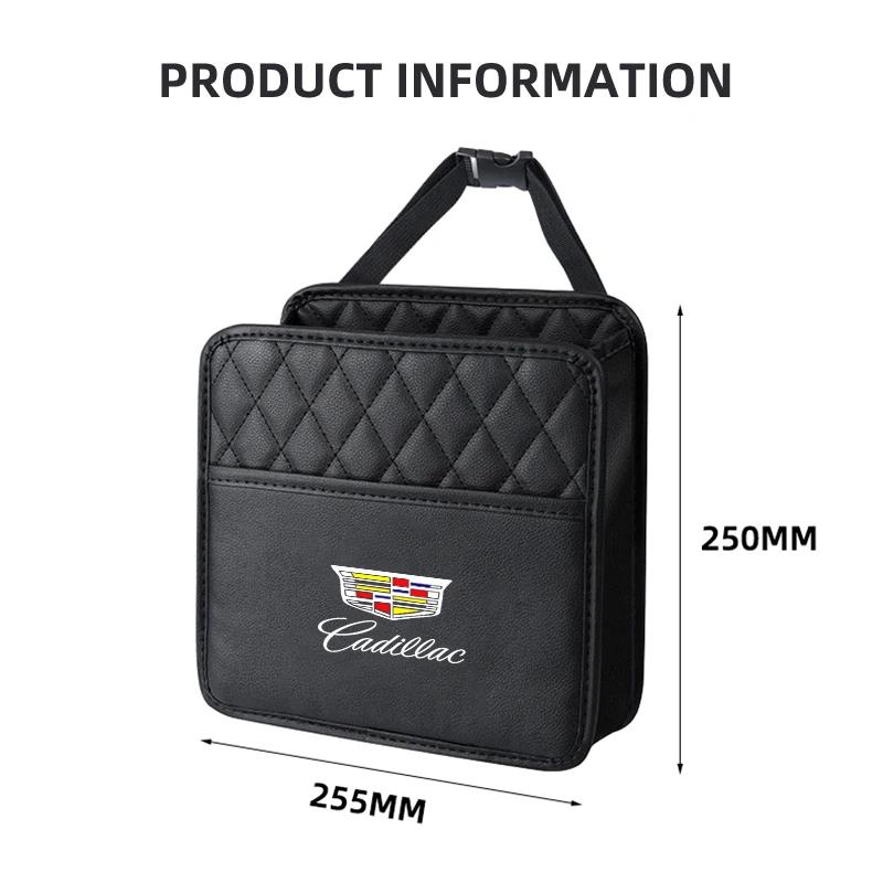 Car Storage Hanging Bag Back Seat Back Bag for Cadillac SRX Escalade CTS BLS ATS DTS XTS SLS XLR V Deville CT5 Accessories AIV1