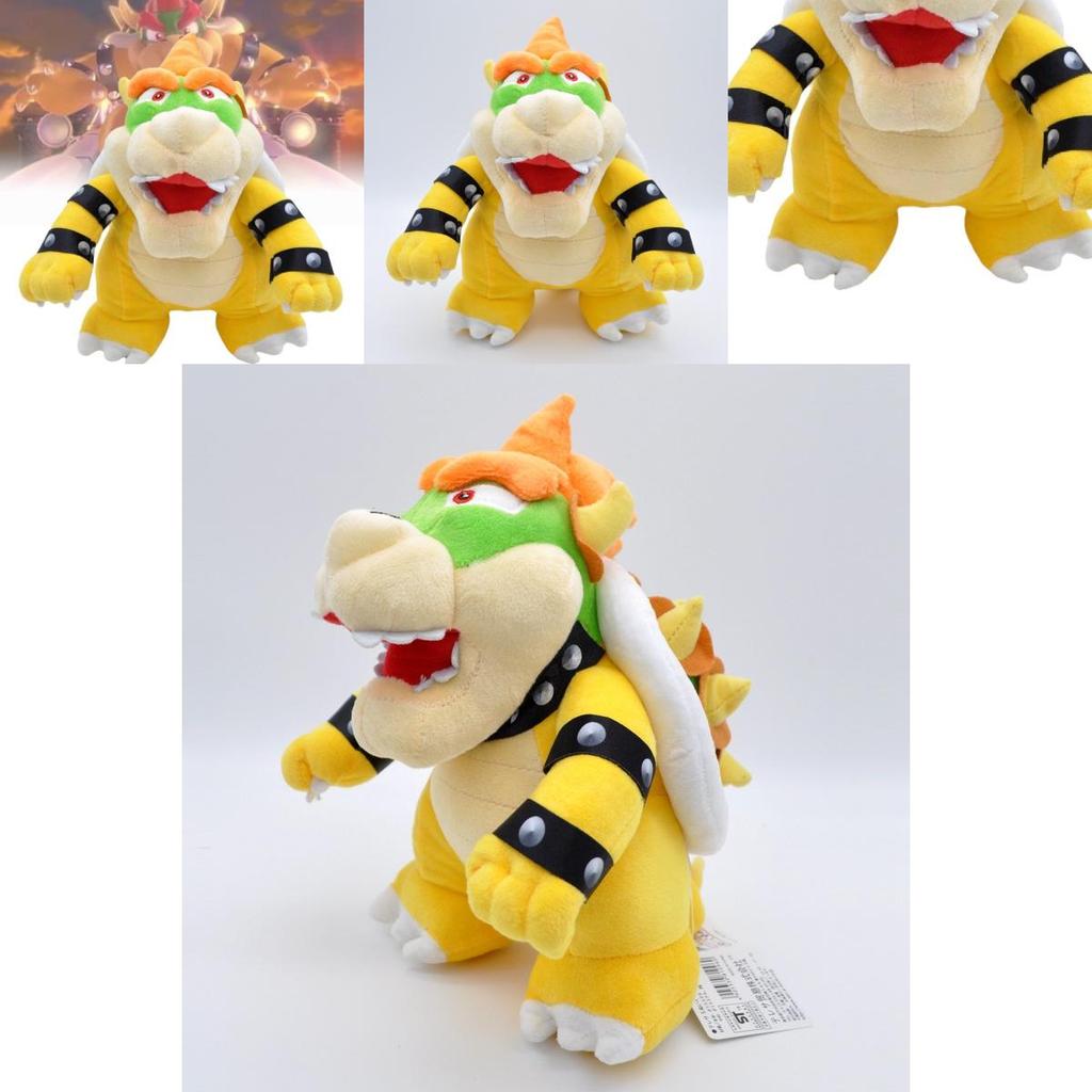 Exquisite Super Mario Baby Bowser Koopa Plush Doll Stuffed Mini Toy 6 Inch