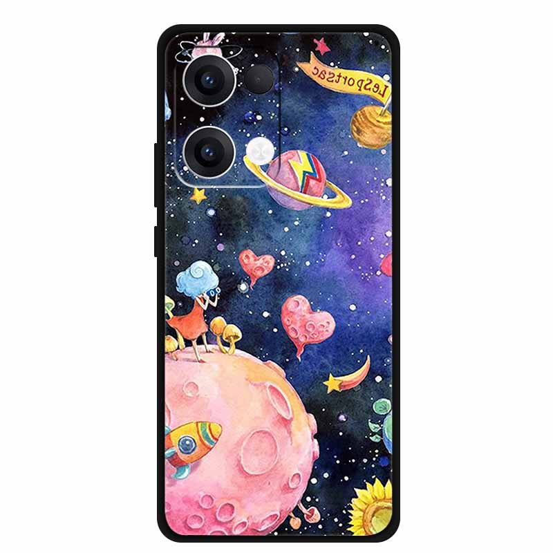 For Oppo Reno13 5G Case Reno13 Pro 5G Soft TPU Silicone Cover for Reno 13/ Reno13 Pro Soft Case Protective Phone Cases Reno13 5G