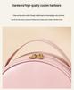 Waterproof Half-Circle Lipstick Makeup Bag - Large Capacity Travel Handbag