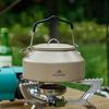 1.4L Camping Stovetop Teapot with Handle Ultralight Coffee Water Kettle Metal for Outdoor Travel Camping Cooking