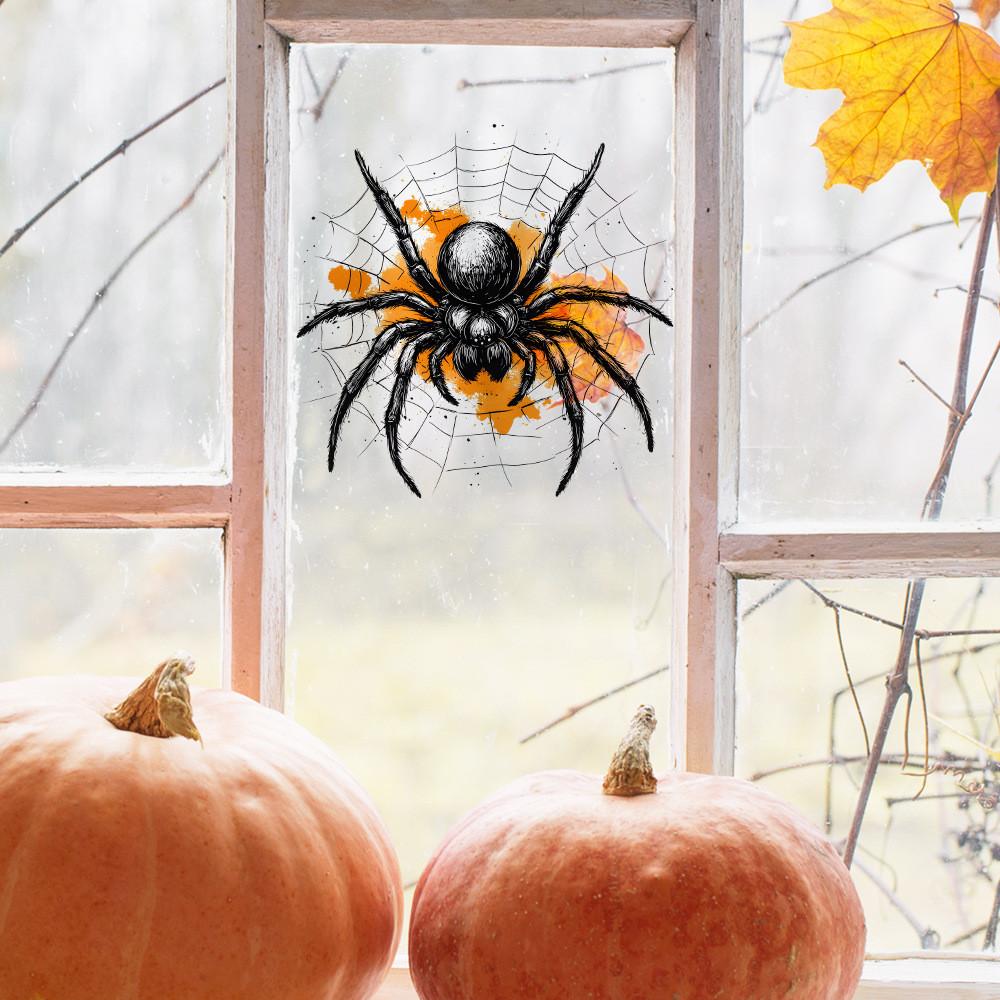 Spider Halloween Webs Bedroom Living Room Foyer Home Decoration Wall Stickers