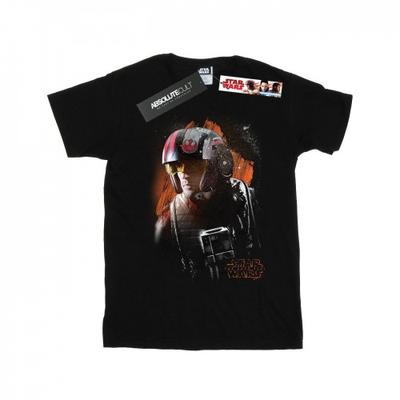 Womens/Ladies The Last Jedi Poe Dameron Brushed Cotton Boyfriend T-Shirt