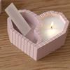 Heart-shaped Candlestick Mold Creative 3D Plaster Mold Handcraft Candle Cup Molds  for Beginners