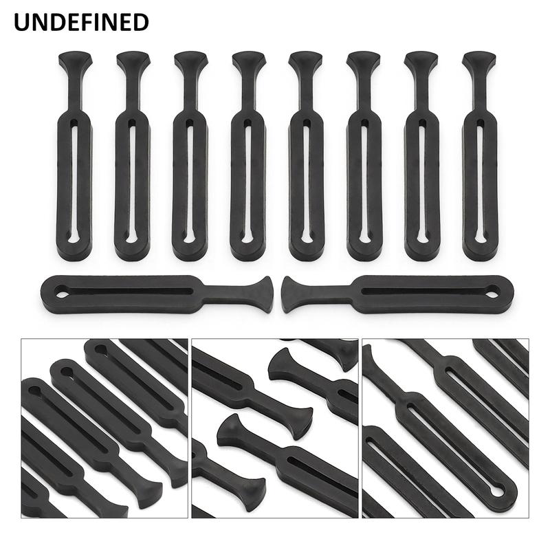 10x Feste Windschutzscheiben-Gummidichtungsringe für Polaris 5410970,5410387 Ski-Doo 572-0328-00 Yamaha 8K4-77223-00