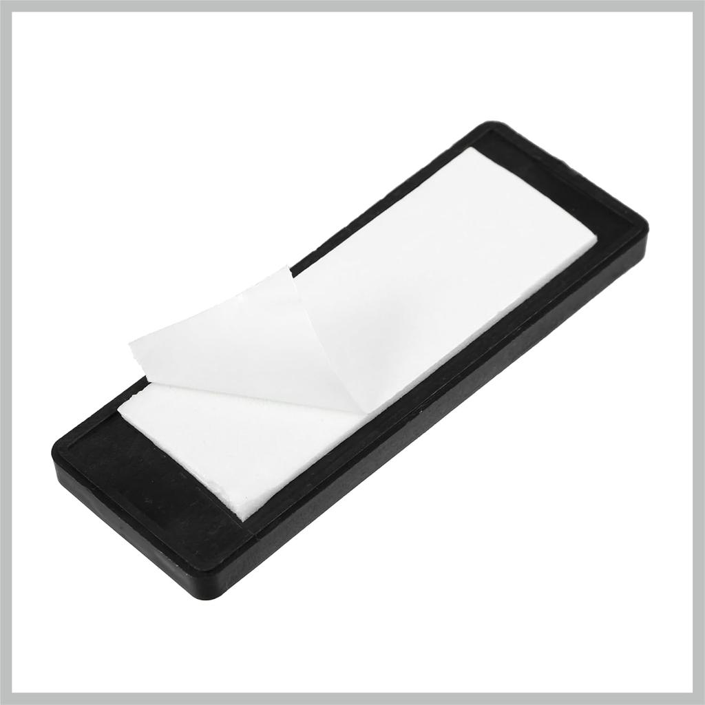 6 Pcs Rectangular Stick-on Safety Spoke Reflective Self Adhesive Reflector for Gate Posts Cars Trailer Motorcycle Trucks Boat Bicycle Bike Orange