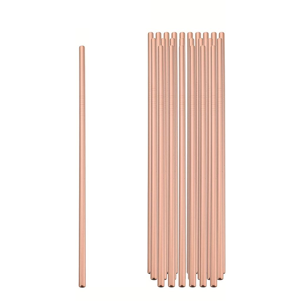 Reusable Food  Grade Stainless Steel Straw 50pc