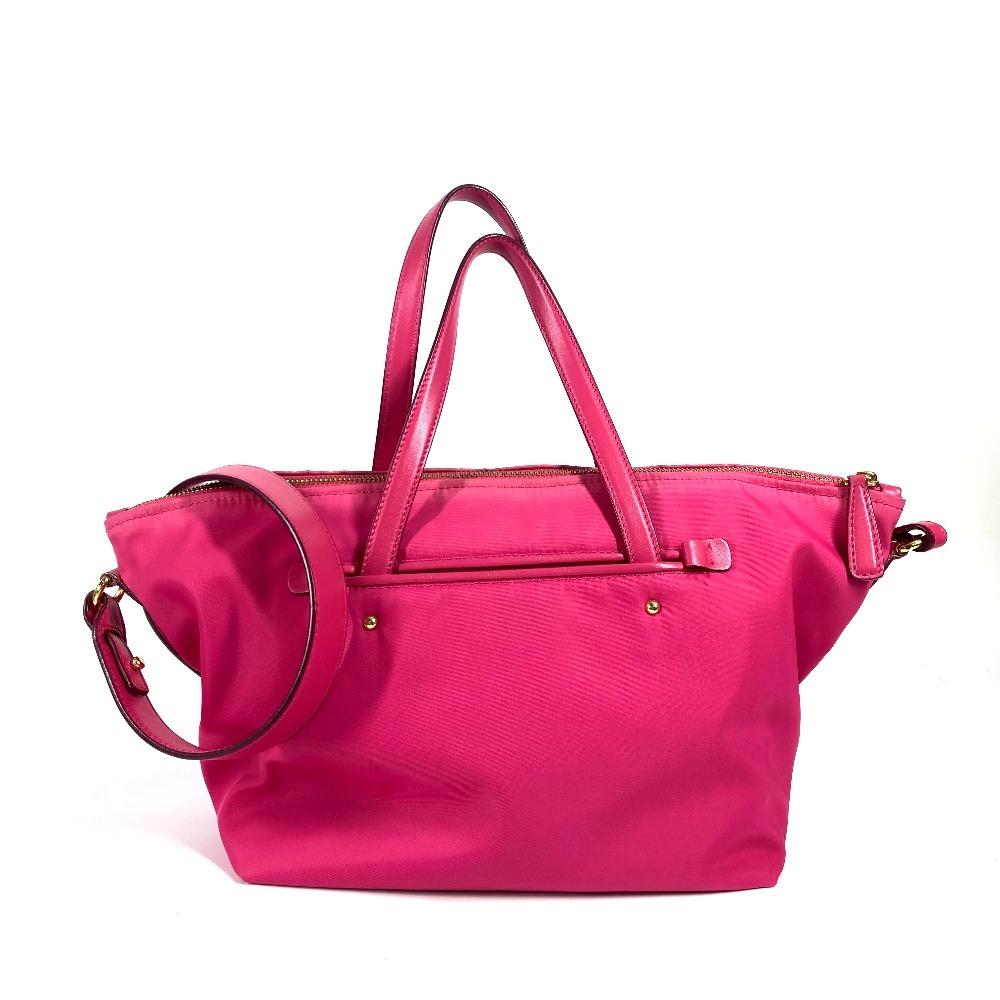 Salvatore Ferragamo Gancini logo 2WAY Tote Bag Shoulder Bag Crossbody Hand Bag