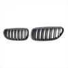 For BMW 6-Series E63 E64 2004-2010 Glossy Black Single Line Style Car Front Bumper Grilles Matte Racing Grill Accessories