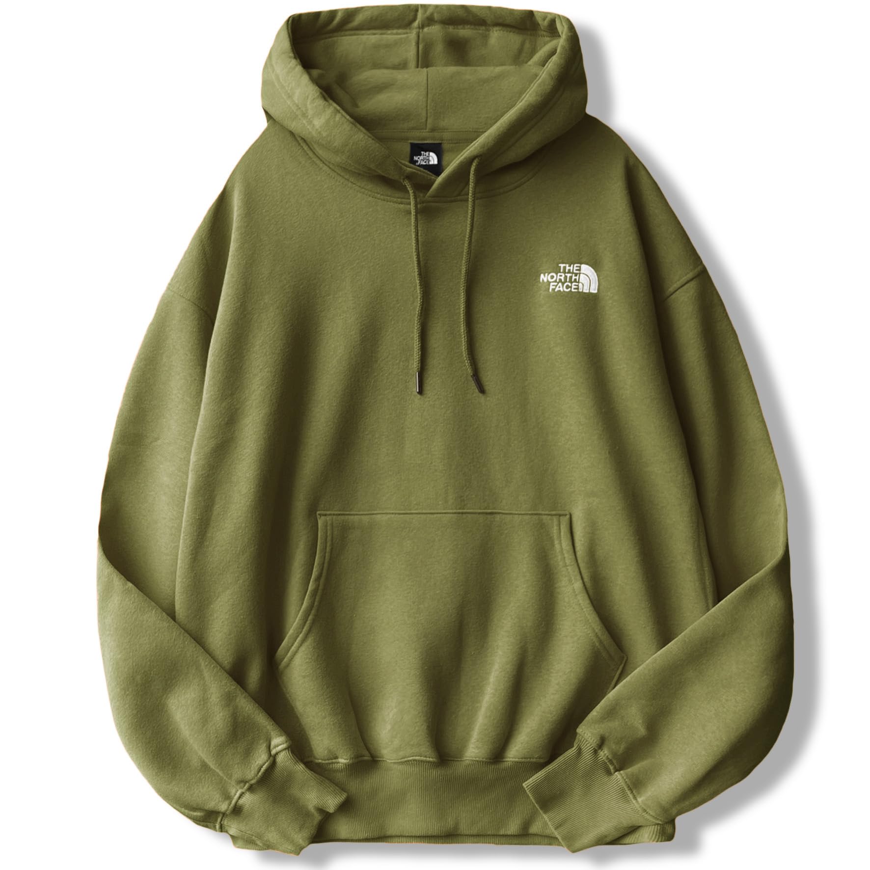 

Мужское худи North One Point Embroidered Evolution Vintage Forest Khaki размера XL [The Face], Простое, С логотипом, Худи, Оливковое, Зеленое, [Б/У]