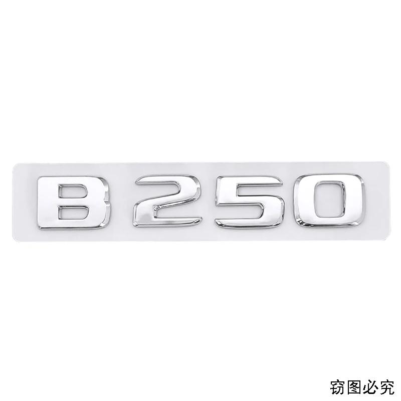 ABS Car Body Side Badge Letters Sticker Trunk Emblem for Mercedes O5 B180 B200 B220 B250 B260 Exterior Accessories YT5