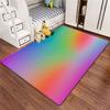Dopamine Gradient Color Large  Carpet Non Slip Soft Cartoon Kids Bedroom Living Room Floor Mat Home Decor Children's Play Carpet