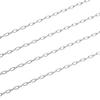 [Sears] Long Azuki Chain Necklace, Silver 925, 1.5mm Width, 40cm