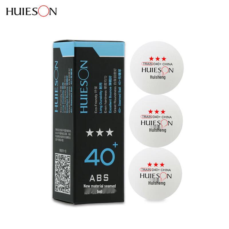Huisheng ABS 3-Star Table Tennis Balls