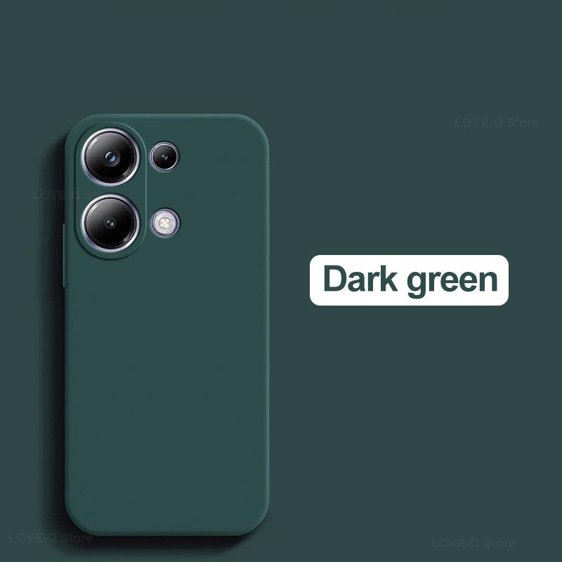 

Чехол для телефона Poco M6 Pro, силиконовый однотонный защитный чехол от падений и столкновений для Xiaomi Poco M6 M 6 Pro M6Pro PocoM6 Pro Poco M6 Pro 4G сливовый