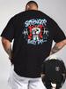 Strong Weightlifting Graphics Mens Summer TShirt Casual Oneck Shortsleeved Tee Tops TShirts Oversized Unisex Tshirts Street