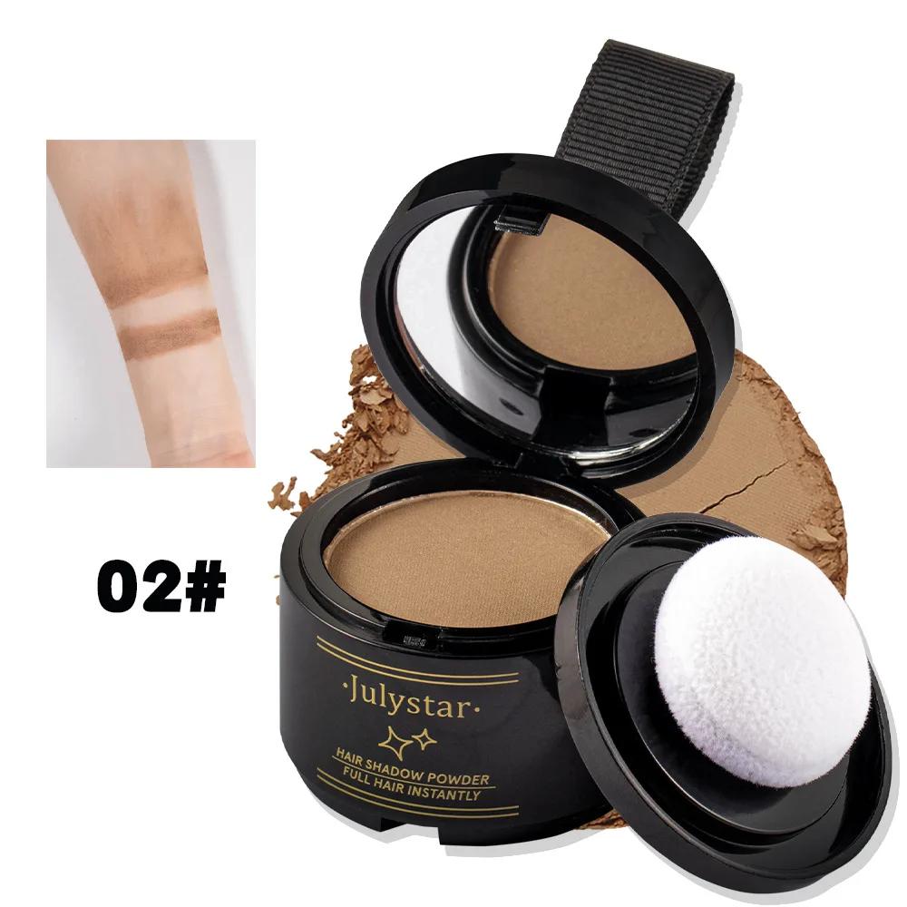 4 Farben Hair Line Puder Schwarze Wurzeln Natürlicher Sofortiger Wasserdichter Haaransatz Schatten Concealer Abdeckung Farbe Reparatur Füllt Haare auf