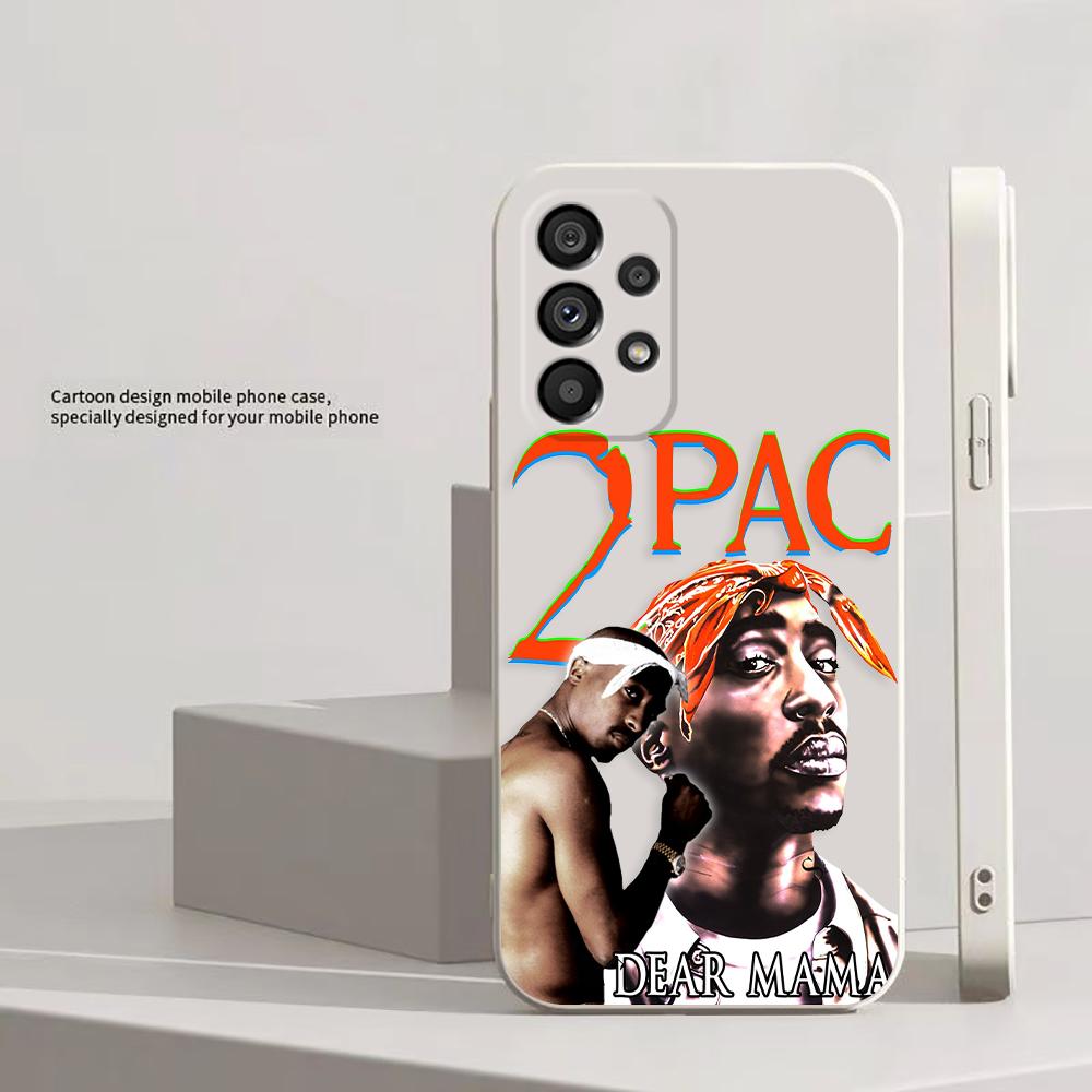 Rap-Sänger 2pac Tupac Hülle Für Samsung Galaxy M33 M53 NOTE 20 10 8 A02S A03 A03S A04 A04E A05S A06 A12 A13 A14 A15 A20S Hülle