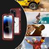 IPhone 14 Pro Max Metal Waterproof Magnetic Case Diving Swimming Outdoor Protective Cover
