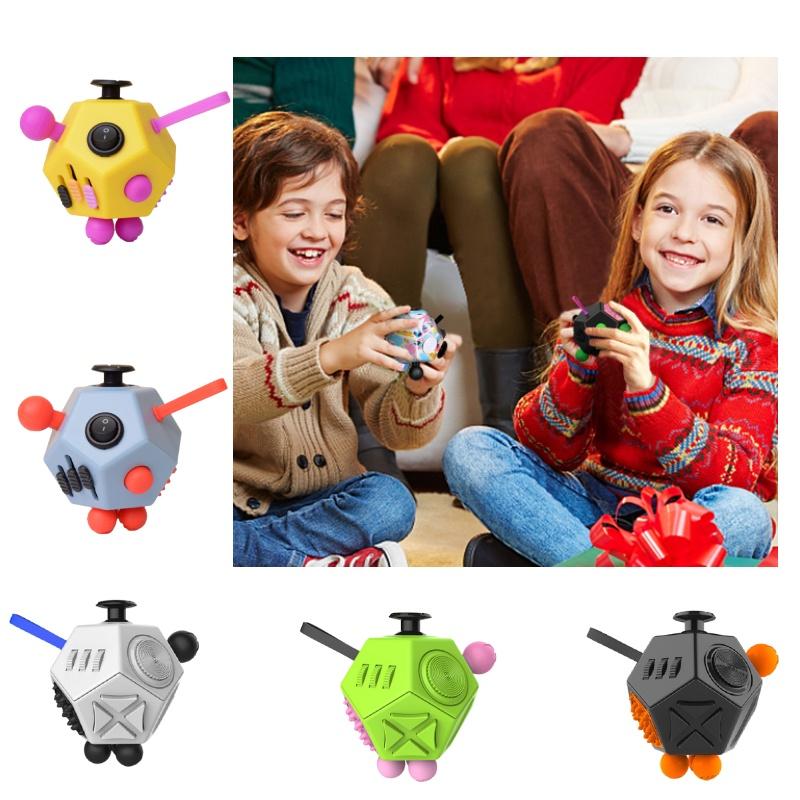 Dodecagon Fidget Cube Superior Anti-stress Toy For Adults Kids