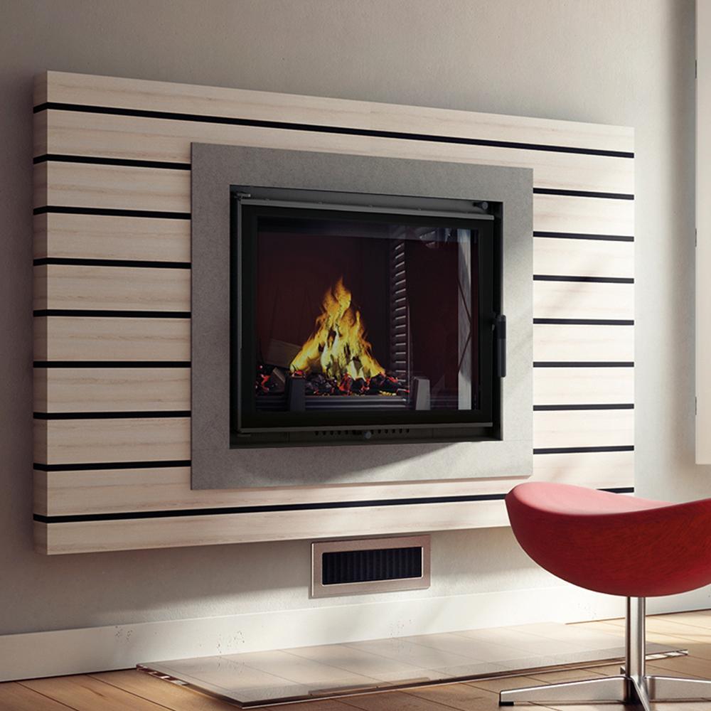 Cast Iron Fireplace AMELIA DECO 21 kW Ø 200