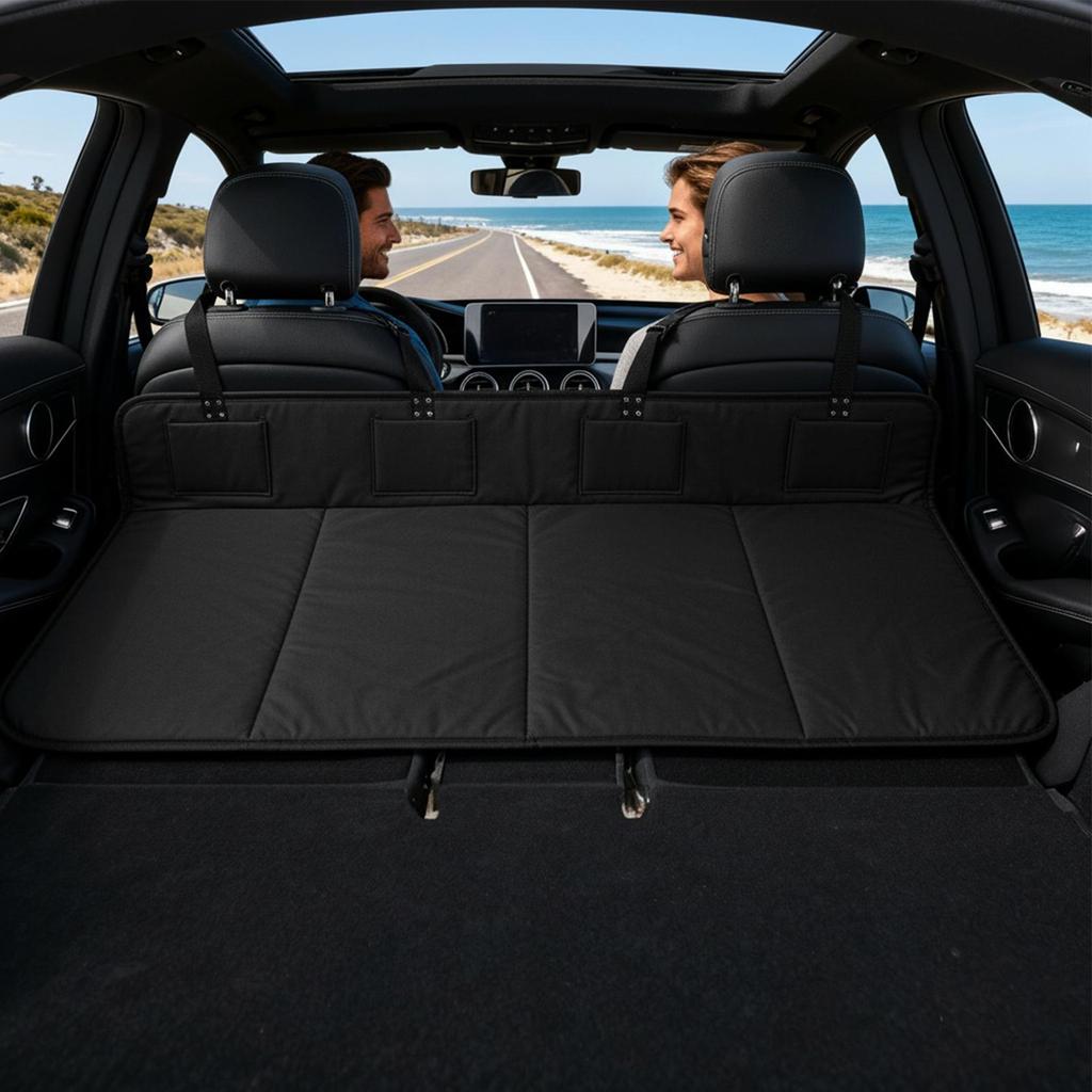 SUV Bed Platforms Non-slip Foldable Waterproof Extension Mat Car Backseat Extender for Picnic Fishing Beach Pet Camping Outdoor