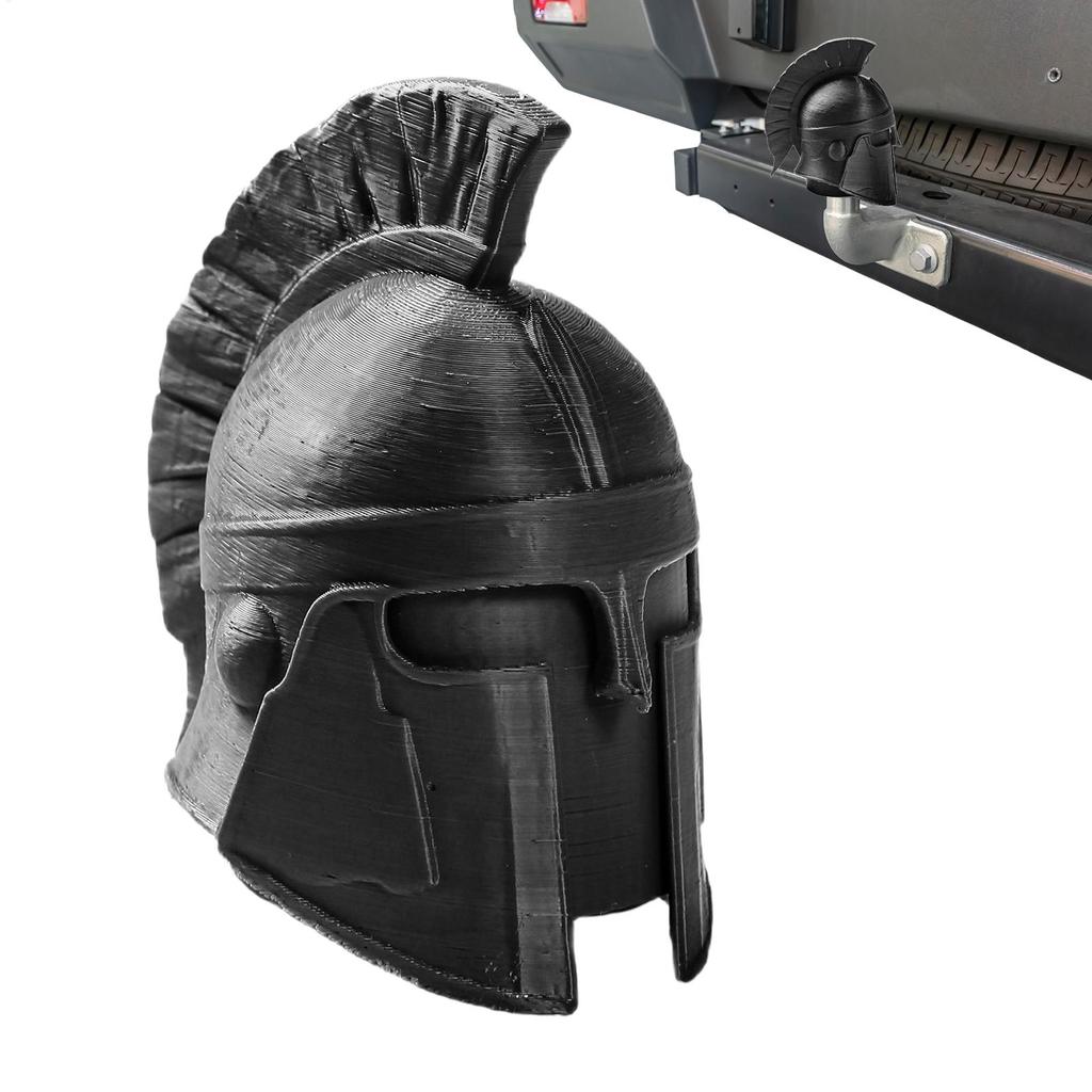 Kryty na tažné zařízení nákladního vozu 3D tisk Vtipný kreslený gladiátor Tvarovaný Vnější Krytka Zásuvky Tažného Zařízení Pro Auto ATV Loď RV