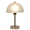 Creative New LED Glass Small Table Lamp Living Room Study Bedroom Bedside Atmosphere Decorative Lighting