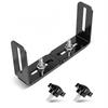 Adjustable Two-Way Radio Mount Bracket Vehicle Holder for Walkie Talkie Devices