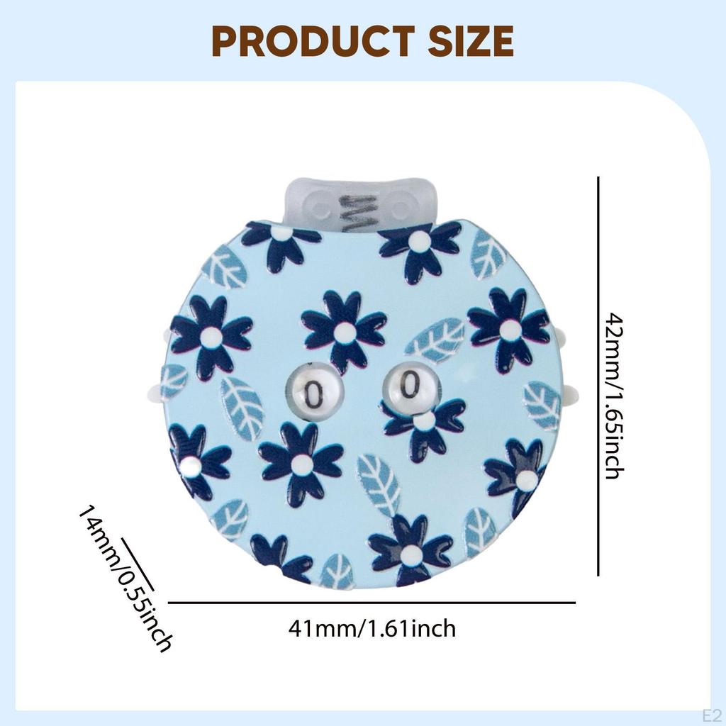 Crochet Row Counter Crocheting DIY Making Knitting Tools Portable for Sweater Rows Counting