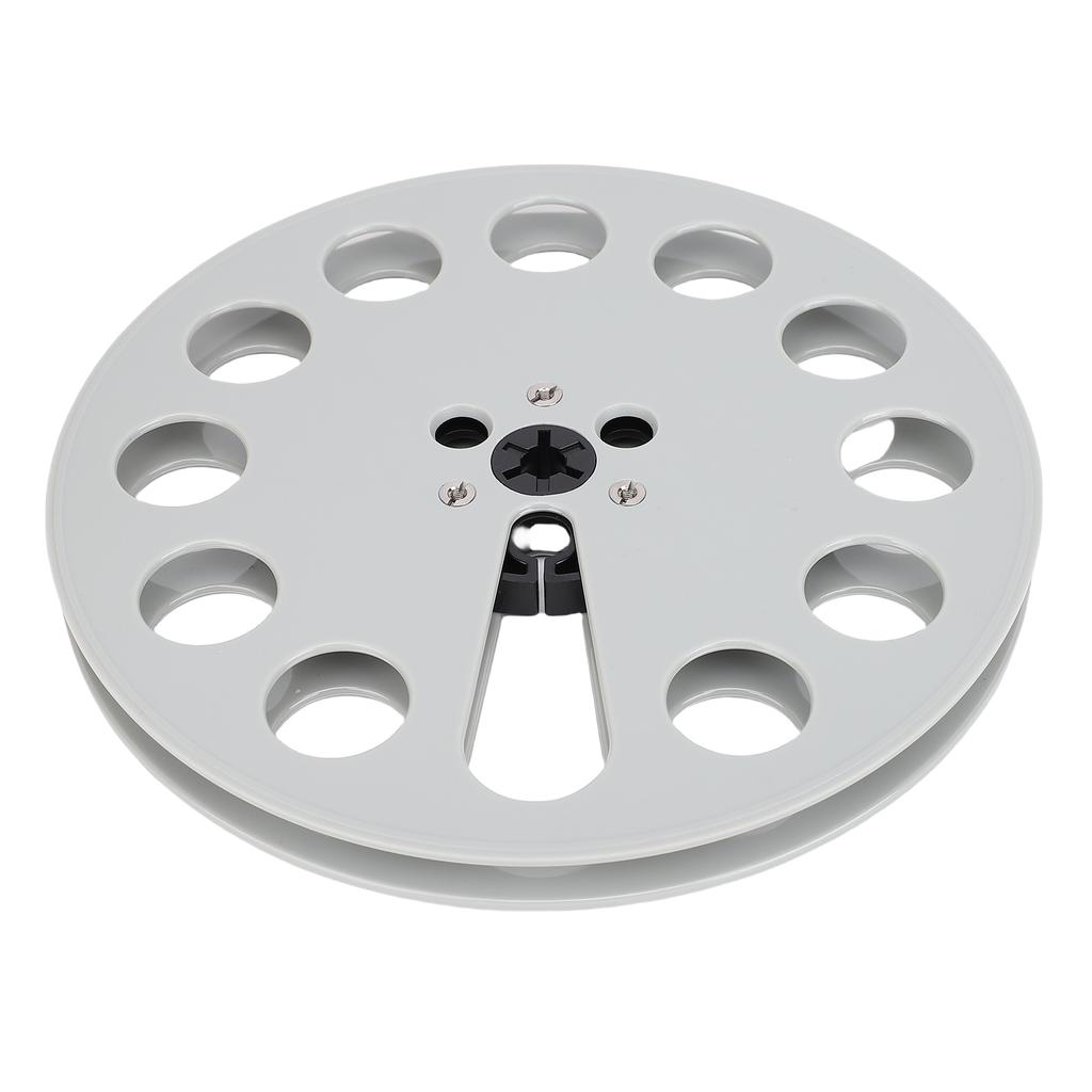 1 4 7 Inch Empty Tape Reel Fit for ReVox Studer Recording Takeup Reel with 12 Holes NAB Hub Replacement Opening Machine